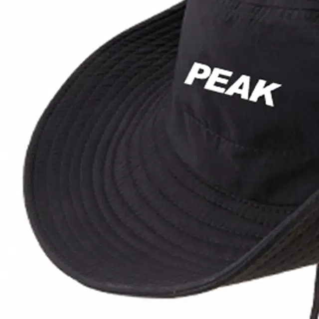 匹克 撞色字母标识装饰 聚酯纤维 渔夫帽 女款 黑色