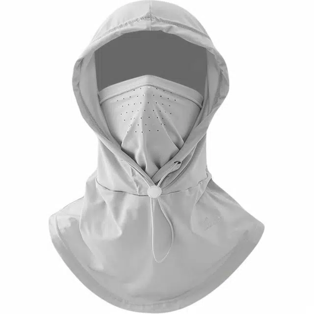 优莲茵 夏季冰感速干户外骑行登山头套 遮脸护颈三合一 轻便透气方便携带可折叠 锦纶 遮阳帽防晒帽 男女同款情侣款