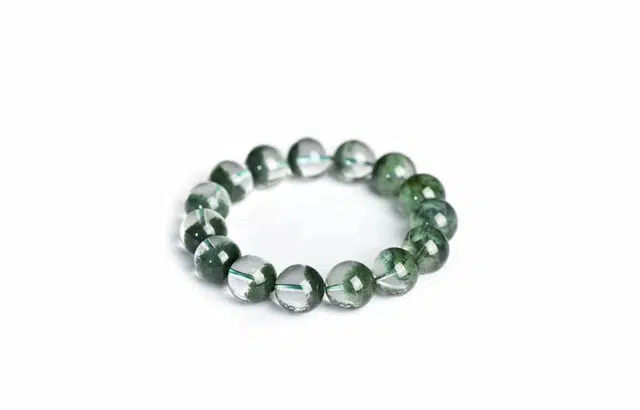 迎百宝  招财聚宝盆 好运  绿幽灵 轻奢高级感本命年转运珠气质优雅招财暴富日进斗金财源滚滚手饰 男女同款情侣款