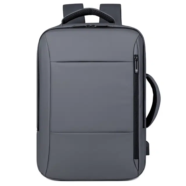 德力熊 大容量简约商务休闲 皮膜 双肩包 常规 男款 多色