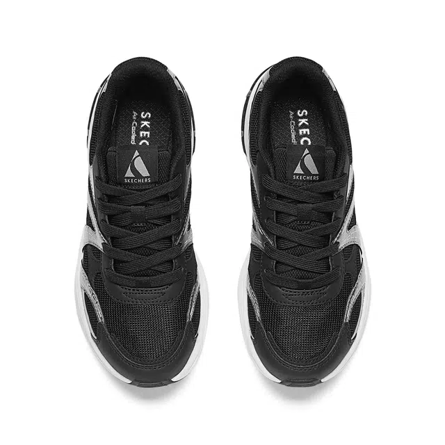 Skechers Street Black Silver