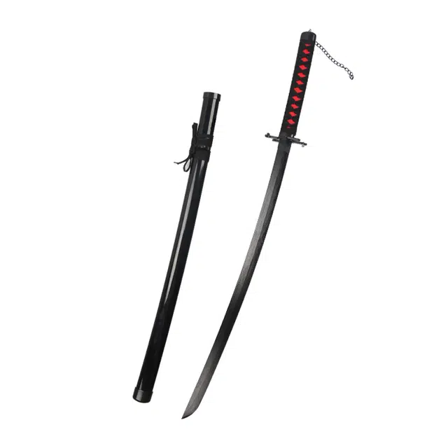 天子剑 死神天锁 竹制武器未开刃 成品模型