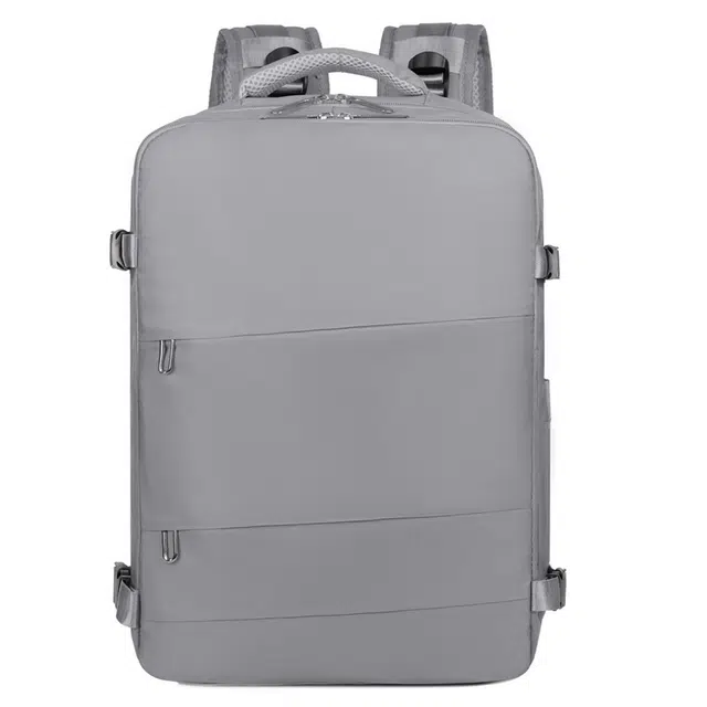 德力熊 大容量多功能 牛津布 双肩包 常规 男女同款情侣款 粉色/黑色/灰色/紫色