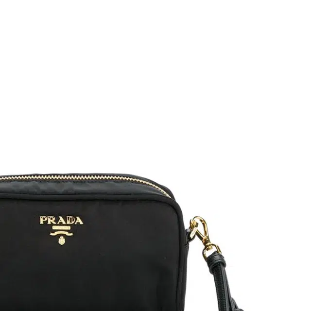 Prada Nylon Clutch Small Black