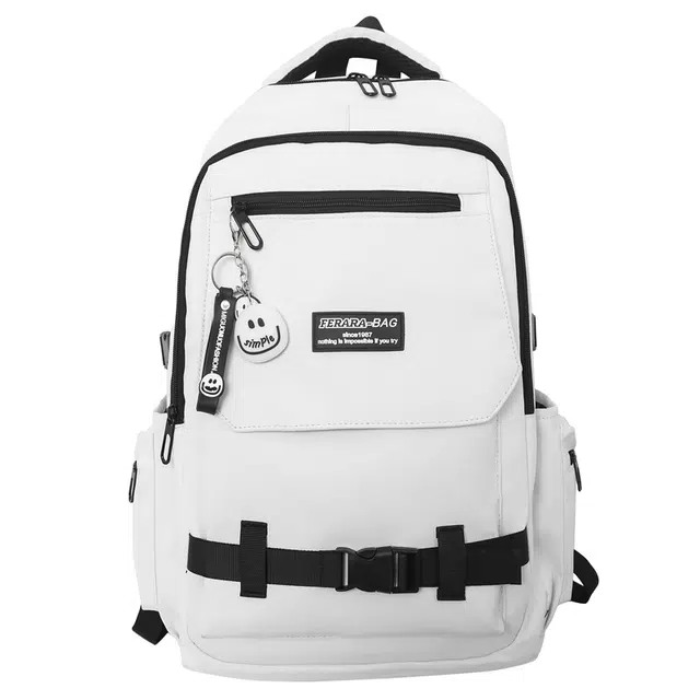 德力熊 潮酷个性时尚 尼龙 双肩包 男女同款情侣款 多色