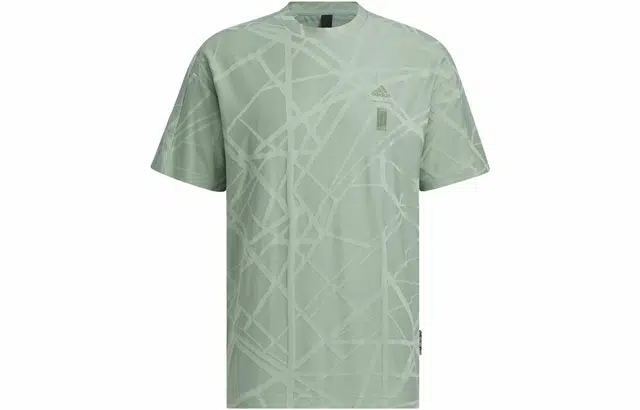 adidas Wuji Graphic T-shirt Silver Grey Green