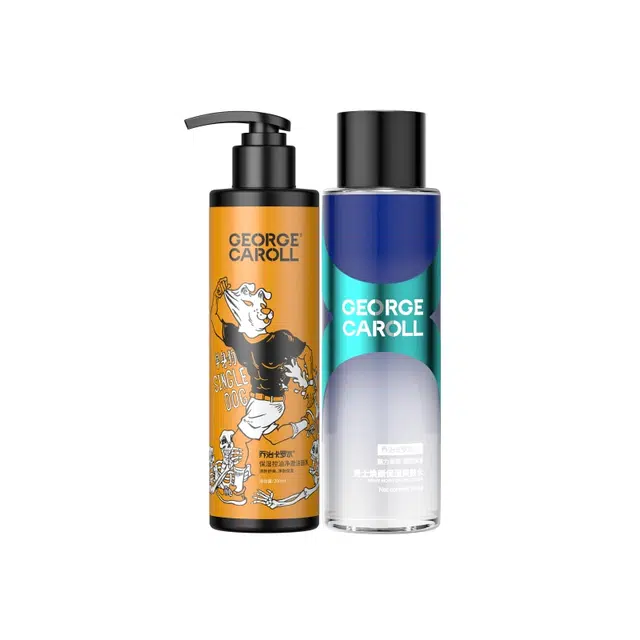 乔治卡罗尔 净澈洁面乳洗面奶焕颜爽肤水护肤套装 保养深层清洁补水保湿滋润控油清爽改善毛躁清爽控油