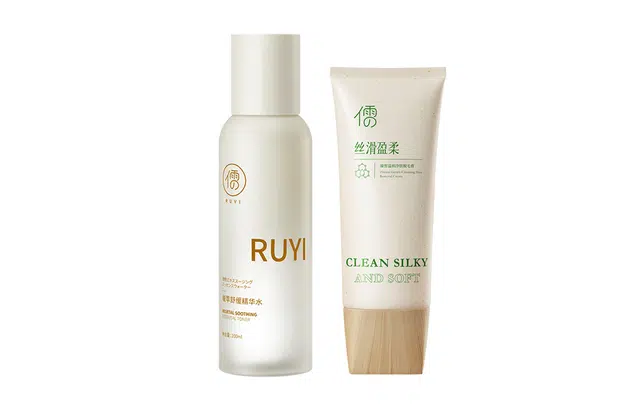 儒意 脱毛膏舒缓精华水护肤套装 清洁保湿