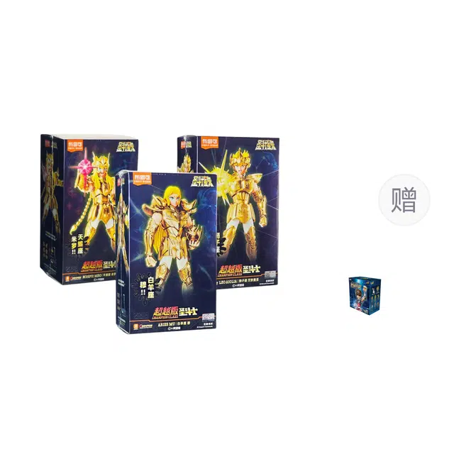 布鲁可 超越版 圣斗士星矢 拼装模型