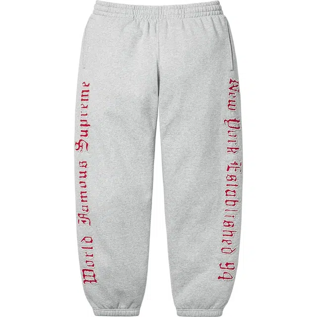 Supreme SS25 Contrast Cutout Sweatpant
