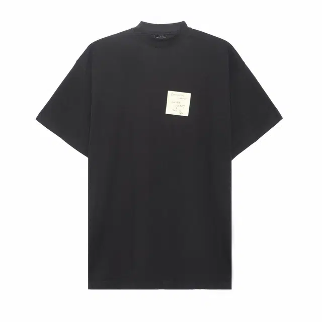 Balenciaga SS23 Oversized T-Shirt Black