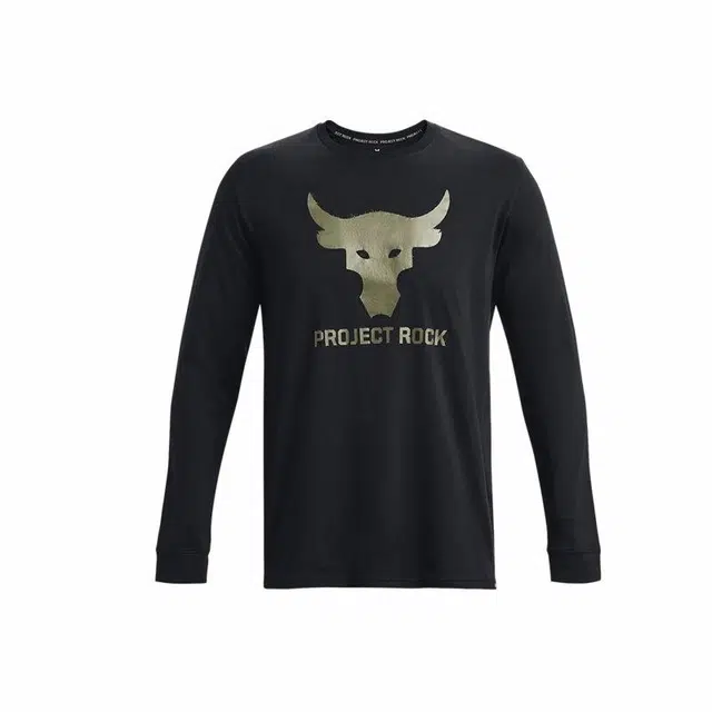 Under Armour Johnson Logo Long Sleeve Tee Black