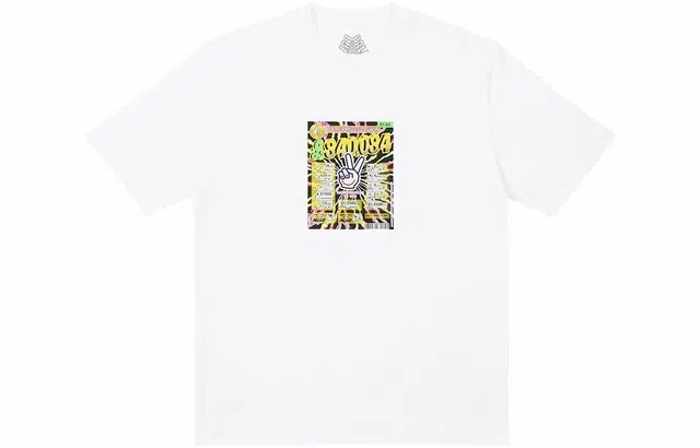 PALACE SS23 Scratchy T-shirt White T