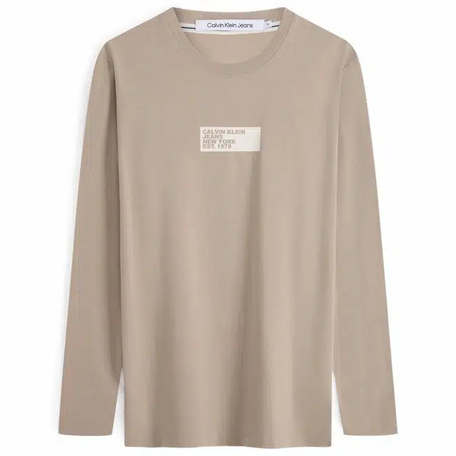 Calvin Klein Long Sleeve Oatmeal