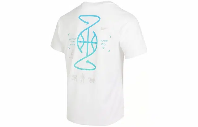 Nike SS23 Basketball Graphic T-Shirt White