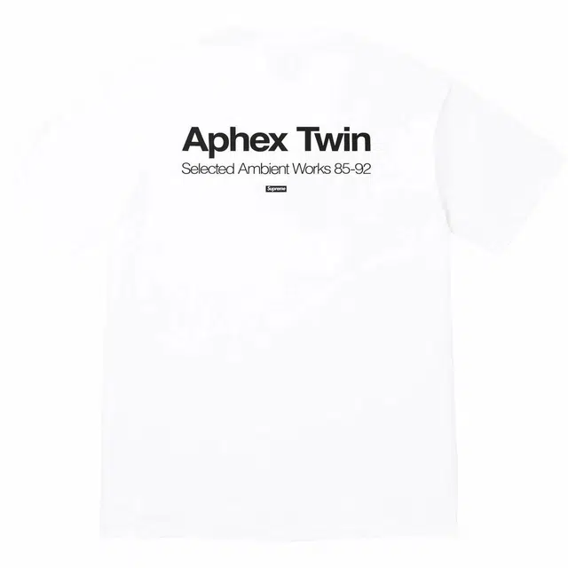 Supreme x Aphex Twin Ambient Works Tee