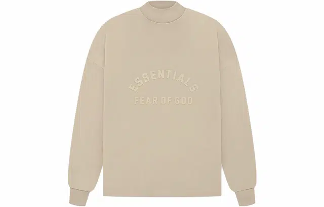 Fear of God Essentials SS23 The Dusty Beige Collection Essentials LS Tee T