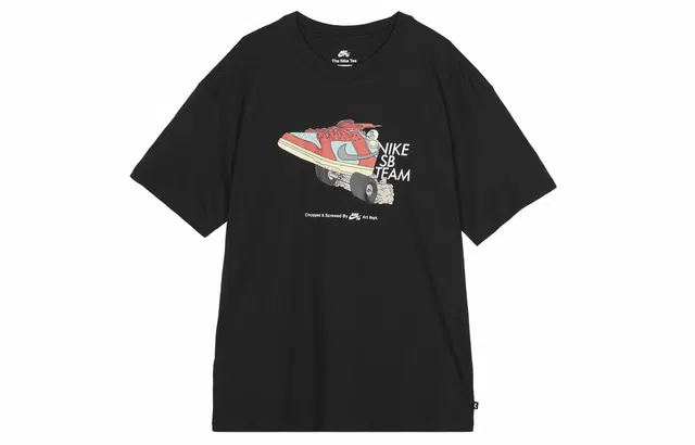Nike Skateboard Cartoon Print Tee