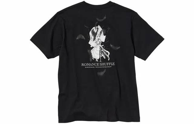 UNIQLO x Detective Conan SS23 Black T-Shirt