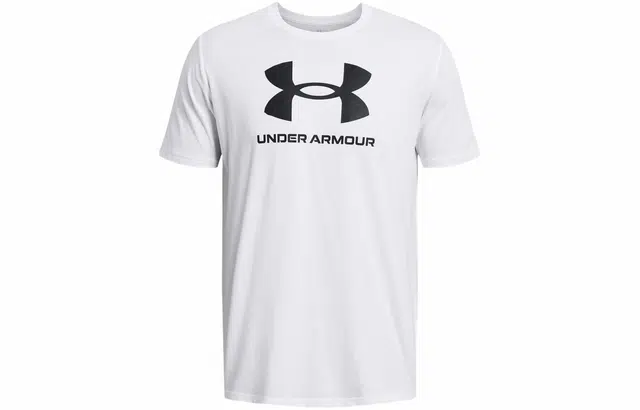 Under Armour Logo Crew Neck T-Shirt White