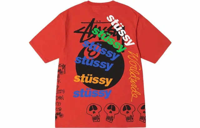 Stussy SS23 Test Strike Pigment Dyed Tee 8 8 LogoT