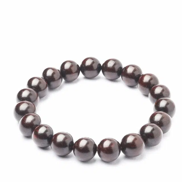 三檀小舍 国风国潮 满天星斗 财源滚滚佛珠素串 紫檀 木作手串 男女同款情侣款 紫檀