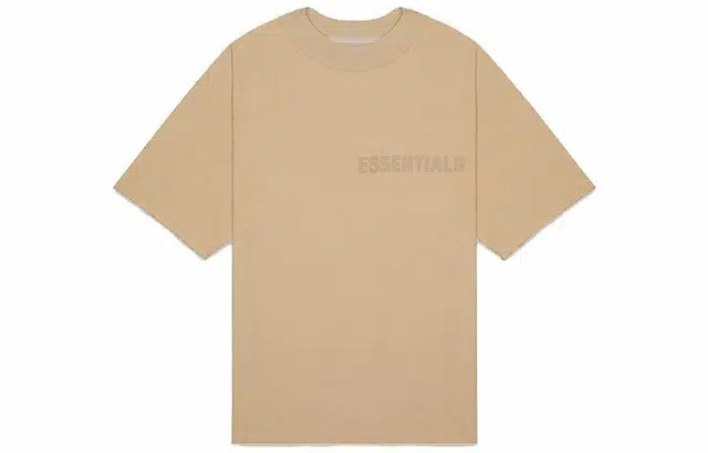 Fear of God Essentials SS Tee Sand LogoT