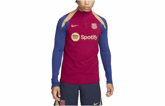 Nike FC Barcelona Strike Elite Long Sleeve Tee Red