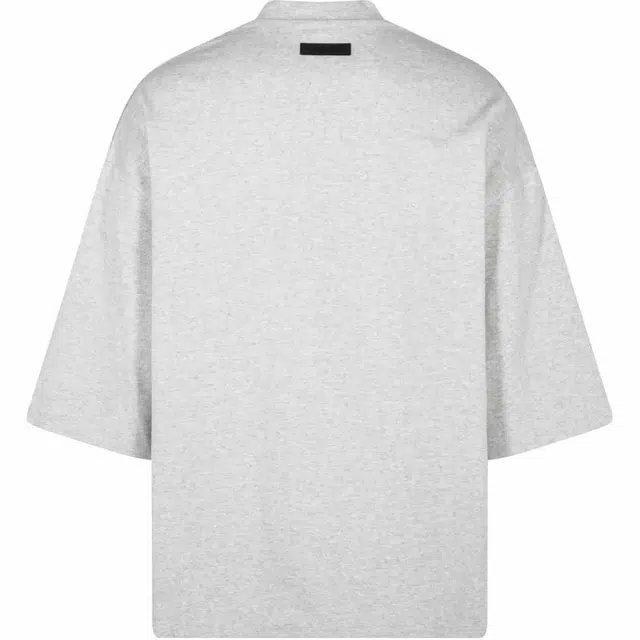 Fear of God Essentials Football Tee Light Heather Grey