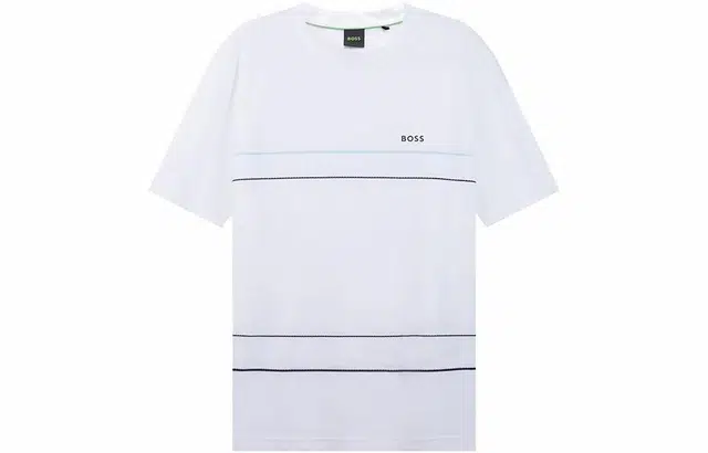HUGO BOSS SS23 Green LogoT