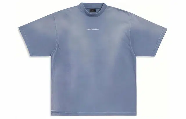 Balenciaga FW23 Blue White Tee