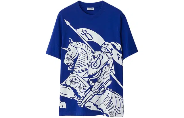 Burberry Equestrian Knight Print T-Shirt