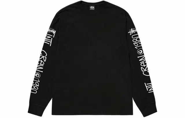 Stussy SS24 INTL CREW LS TEE PIGMENT DYED T