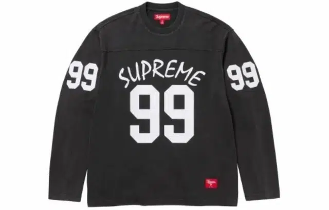 Supreme SS24 WEEK1 99 LS FOOTBALL TOP T