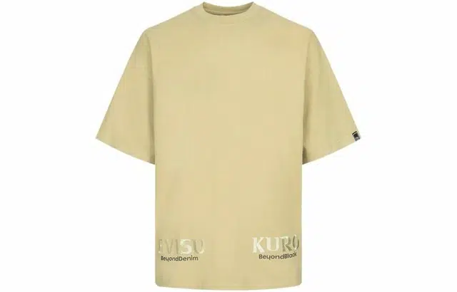 EVISU AW23 Logo Embroidered T-Shirt