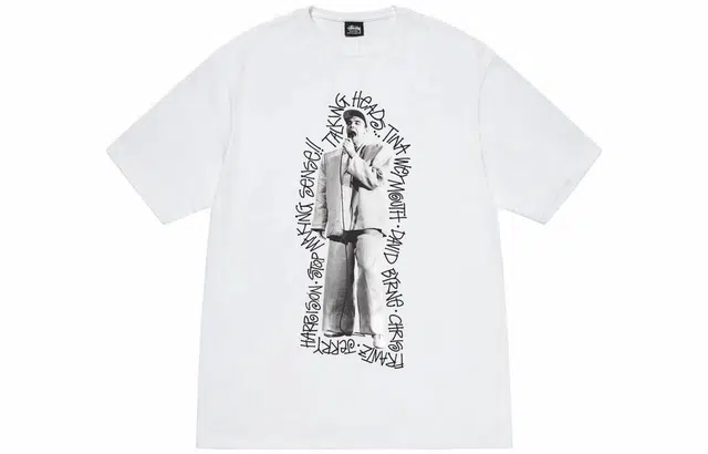 Stussy x TALKING HEADS FW23 STOP MAKING SENSE TEE T