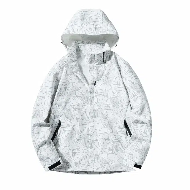 雅鹿  户外迷彩冲锋衣男防风防风外套春秋女风衣防水  防风透气冲锋衣 男女同款