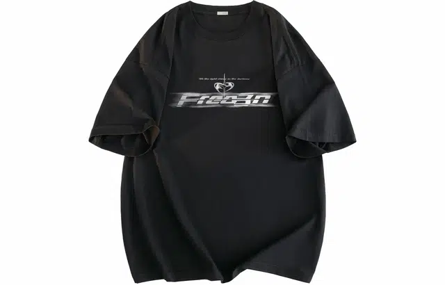 FREO3N Vintage Crew Neck T-Shirt