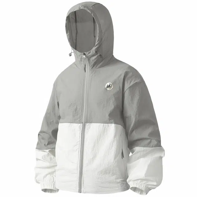 稻草人 凉感透气宽松连帽防晒服 男女同款