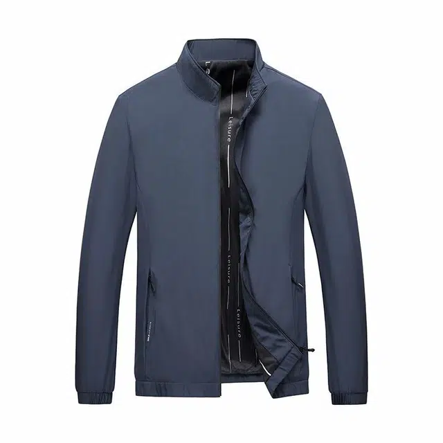 雅鹿 行政男秋季休闲宽松中老青年爸爸外套男夹克 男女同款