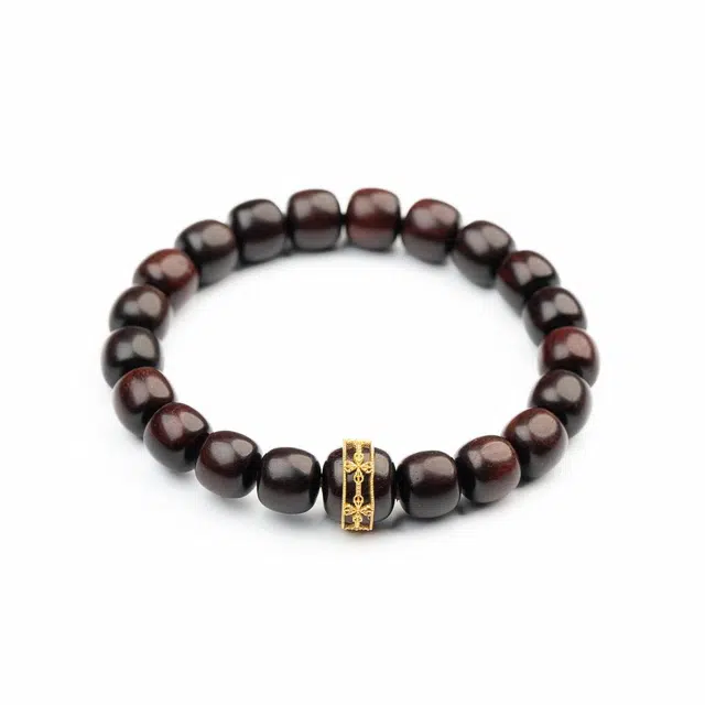 仙源 菱形国风转运诸事顺利八方来财叠戴文玩盘玩佛好运转运礼盒珠串#好运 紫檀属 手串 男女同款情侣款