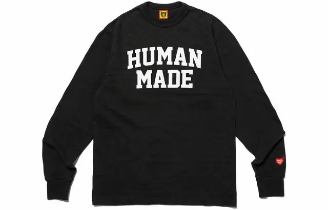HUMAN MADE FW23 Retro Logo Long Sleeve Tee