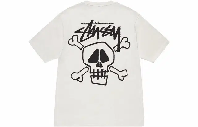 Stussy FW23 SKULL BONES TEE PIGMENT DYED T