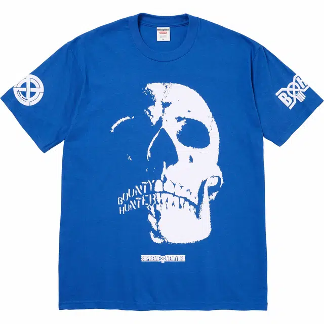 Supreme x BOUNTY HUNTER Skulls Tee