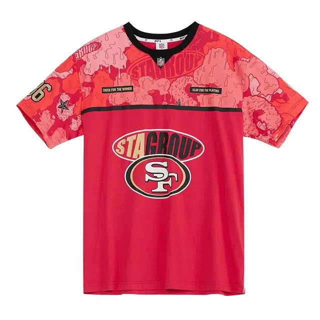 NFL x STA 49ers Camo T-Shirt