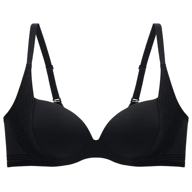 芬腾 无痕小胸聚拢一体光面法式舒适透气防下垂收副乳无钢圈文胸 女款