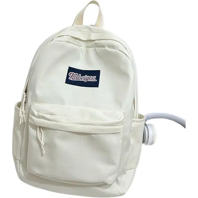 垣途者 书包韩版简约百搭大容量 尼龙 双肩包 常规 男女同款情侣款 多色