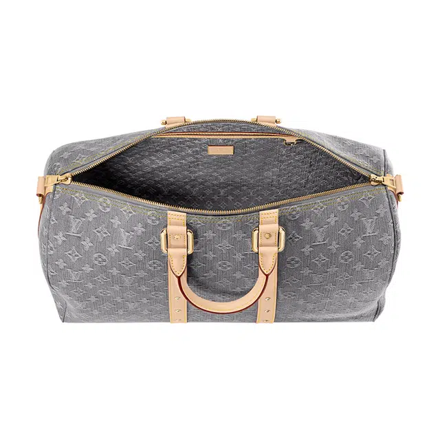 LOUIS VUITTON keepallBandoulire T 45 Monogram Denim