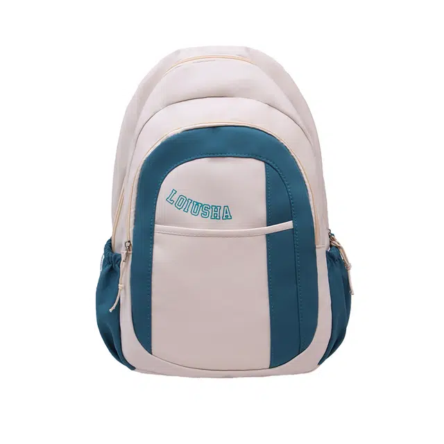 德力熊 休闲百搭大容量 尼龙 双肩包 男女同款情侣款 多色