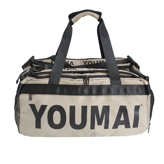 德力熊 外出行李短途出差 尼龙 旅行包 男女同款情侣款 黑色卡其色绿色深灰色黄色红色粉色